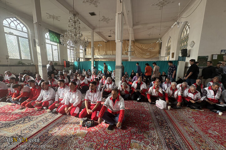 مراسم بزرگداشت امدادگر شهید «مجتبی ملکی» در شهر قم