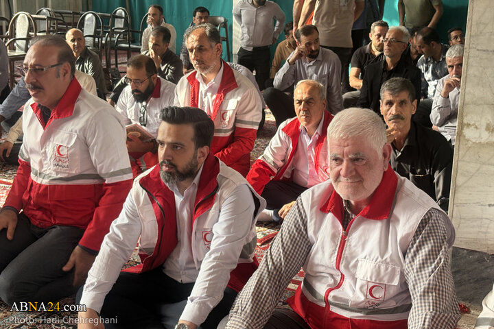 مراسم بزرگداشت امدادگر شهید «مجتبی ملکی» در شهر قم