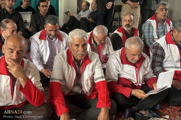 مراسم بزرگداشت امدادگر شهید «مجتبی ملکی» در شهر قم