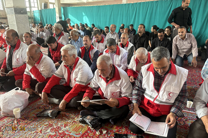 مراسم بزرگداشت امدادگر شهید «مجتبی ملکی» در شهر قم