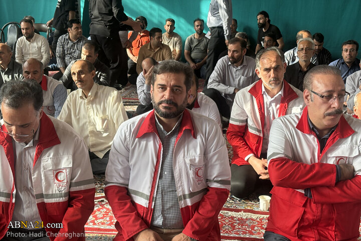 مراسم بزرگداشت امدادگر شهید «مجتبی ملکی» در شهر قم