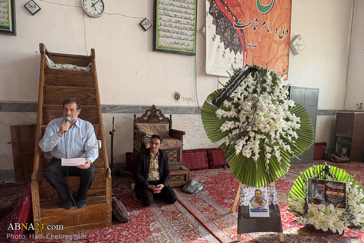 مراسم بزرگداشت امدادگر شهید «مجتبی ملکی» در شهر قم