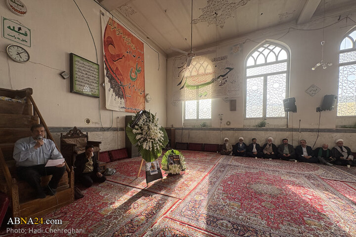 مراسم بزرگداشت امدادگر شهید «مجتبی ملکی» در شهر قم