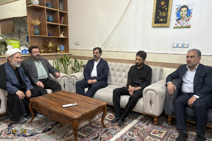 حضور مدیران استان قم در خانه نوجوان خادم الرضا(ع) شهید احسان قاسمی