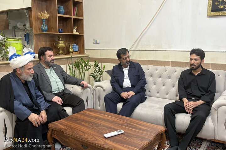 حضور مدیران استان قم در خانه نوجوان خادم الرضا(ع) شهید احسان قاسمی