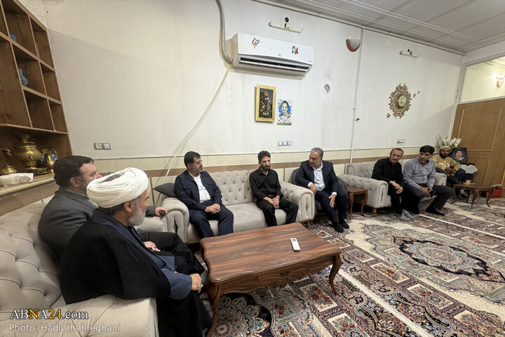 حضور مدیران استان قم در خانه نوجوان خادم الرضا(ع) شهید احسان قاسمی