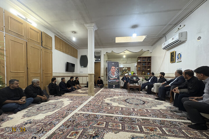 حضور مدیران استان قم در خانه نوجوان خادم الرضا(ع) شهید احسان قاسمی