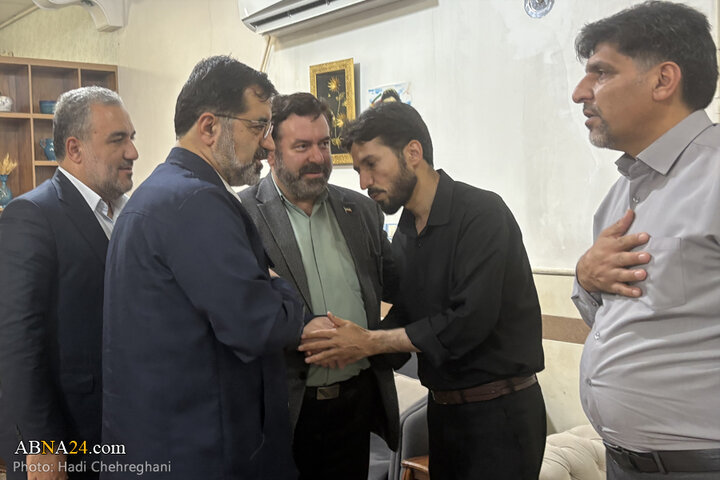 حضور مدیران استان قم در خانه نوجوان خادم الرضا(ع) شهید احسان قاسمی