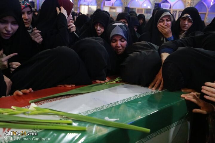 Photos: Funeral ceremony for Martyr General Rabbani held in Isfahan