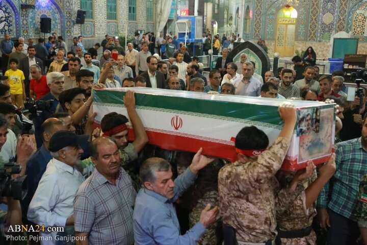 Photos: Funeral ceremony for Martyr General Rabbani held in Isfahan