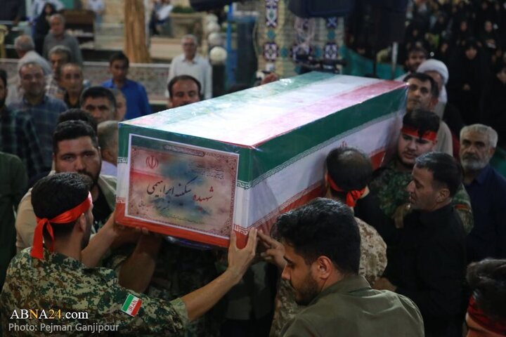 Photos: Funeral ceremony for Martyr General Rabbani held in Isfahan