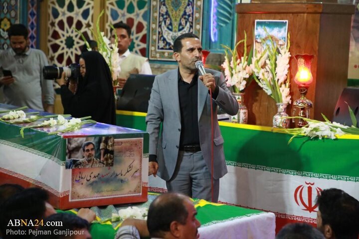 Photos: Funeral ceremony for Martyr General Rabbani held in Isfahan