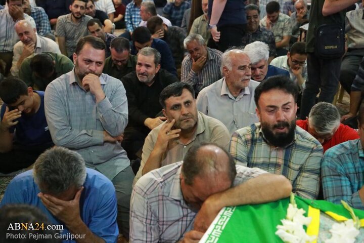 Photos: Funeral ceremony for Martyr General Rabbani held in Isfahan