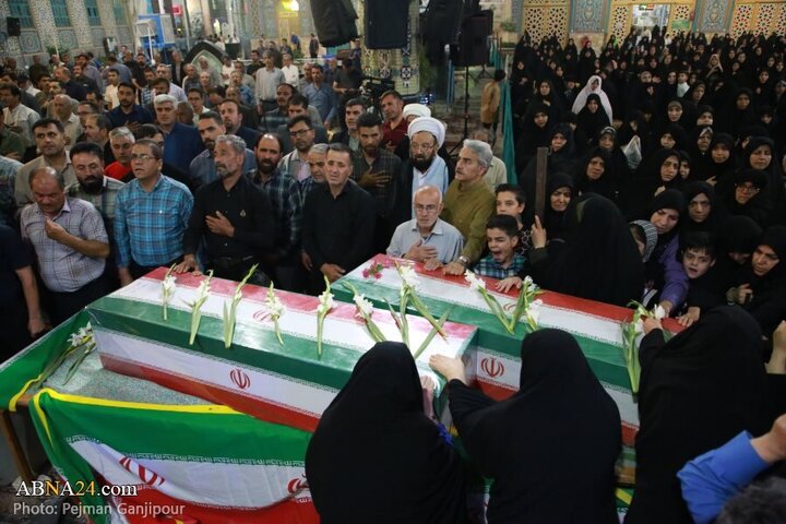 Photos: Funeral ceremony for Martyr General Rabbani held in Isfahan
