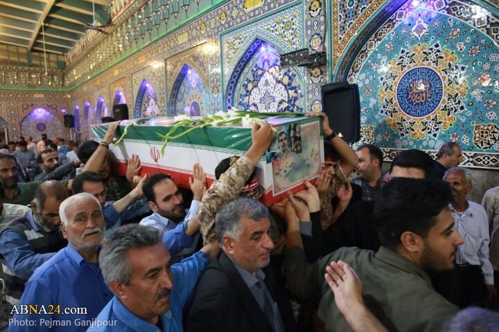 Photos: Funeral ceremony for Martyr General Rabbani held in Isfahan