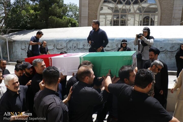 Photos: Funeral ceremony Martyr Hamed Khairollahi held in Tabriz