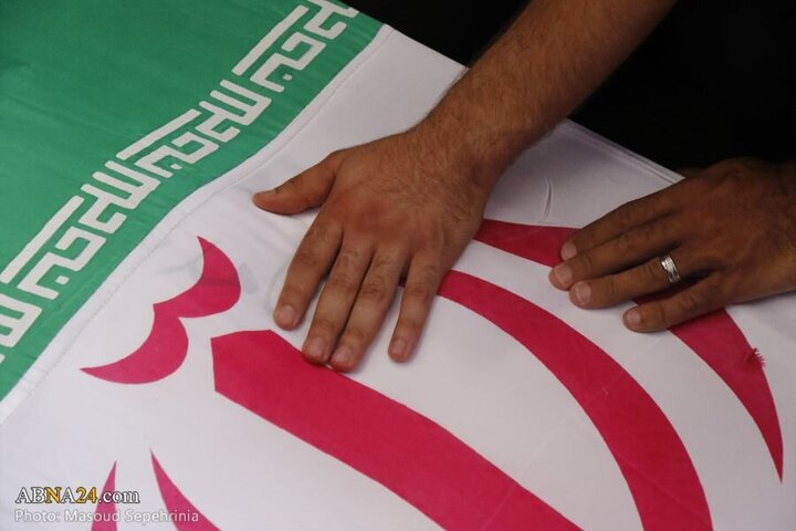 Photos: Funeral ceremony Martyr Hamed Khairollahi held in Tabriz