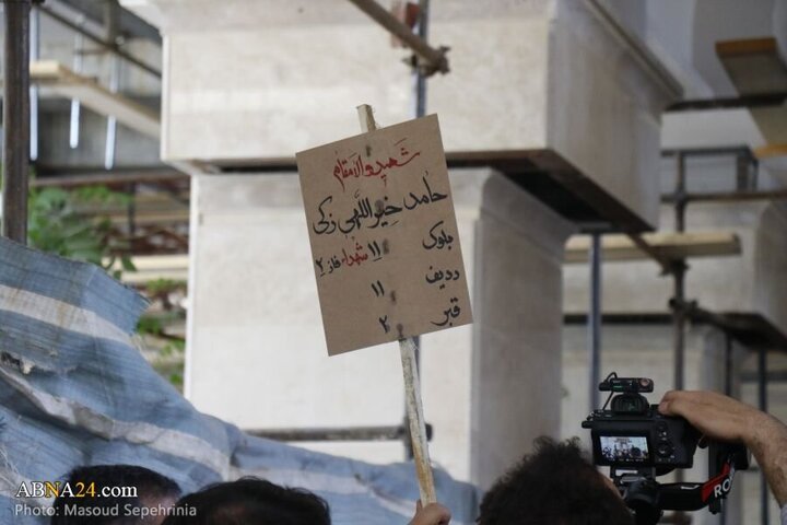 Photos: Funeral ceremony Martyr Hamed Khairollahi held in Tabriz