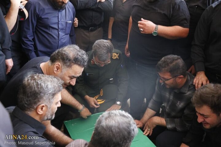 Photos: Funeral ceremony Martyr Hamed Khairollahi held in Tabriz