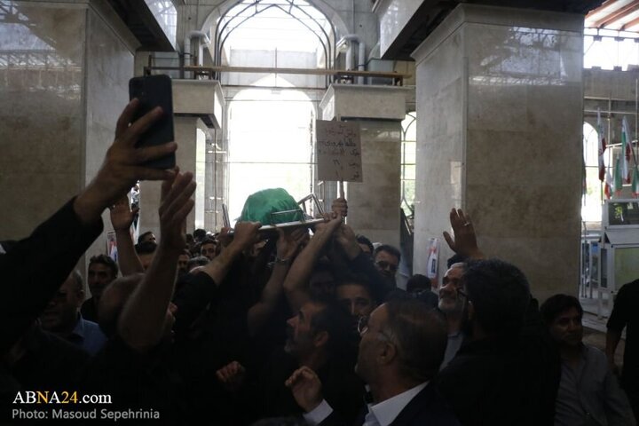 Photos: Funeral ceremony of 2 child martyrs of Zionist regime attacks held in Tabriz