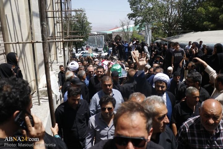 Photos: Funeral ceremony of 2 child martyrs of Zionist regime attacks held in Tabriz