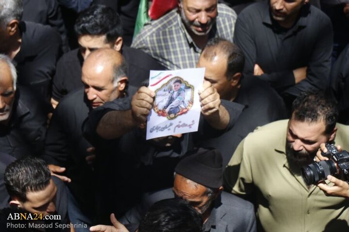 Photos: Funeral ceremony of 2 child martyrs of Zionist regime attacks held in Tabriz