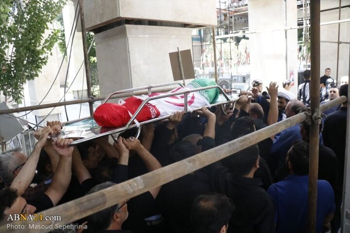 Photos: Funeral ceremony of 2 child martyrs of Zionist regime attacks held in Tabriz
