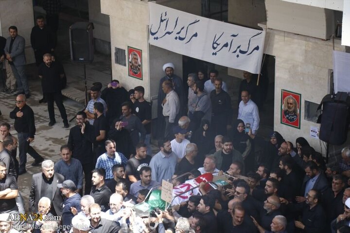 Photos: Funeral ceremony of 2 child martyrs of Zionist regime attacks held in Tabriz