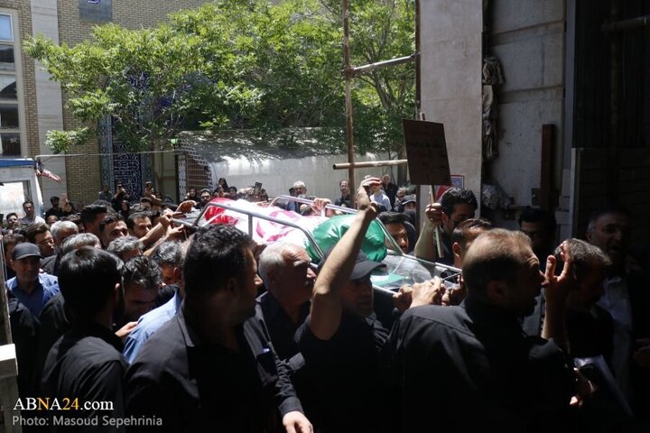 Photos: Funeral ceremony of 2 child martyrs of Zionist regime attacks held in Tabriz