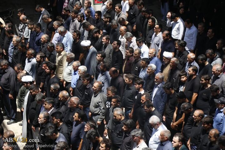 Photos: Funeral ceremony of 2 child martyrs of Zionist regime attacks held in Tabriz
