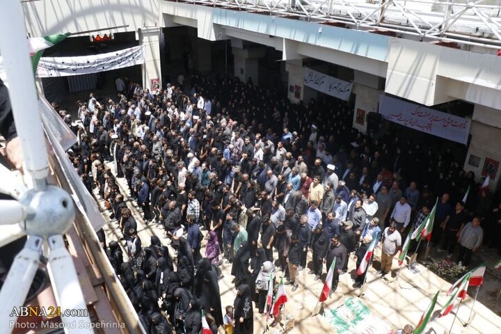 Photos: Funeral ceremony of 2 child martyrs of Zionist regime attacks held in Tabriz
