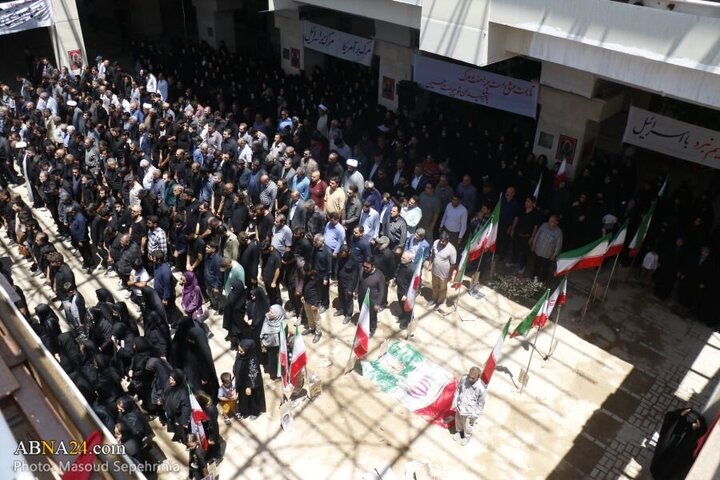 Photos: Funeral ceremony of 2 child martyrs of Zionist regime attacks held in Tabriz
