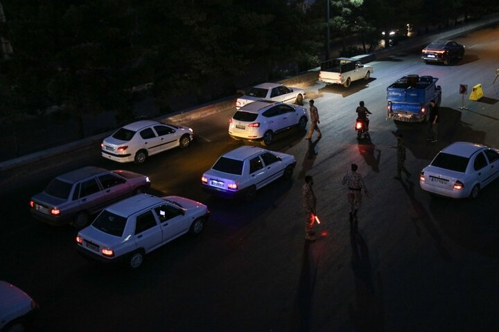 گزارش تصویری | ایست بازرسی‌های بسیج در قم