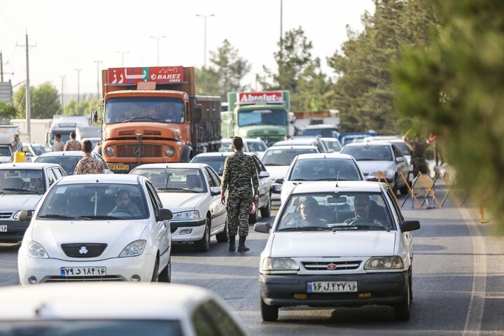 گزارش تصویری | ایست بازرسی‌های بسیج در قم