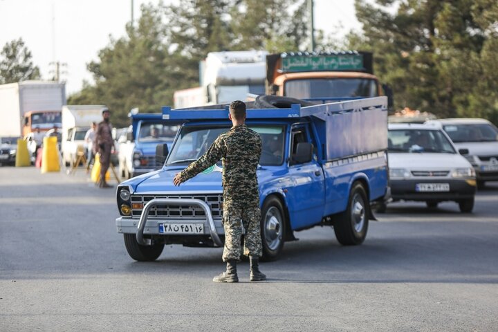 گزارش تصویری | ایست بازرسی‌های بسیج در قم