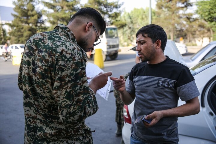 گزارش تصویری | ایست بازرسی‌های بسیج در قم