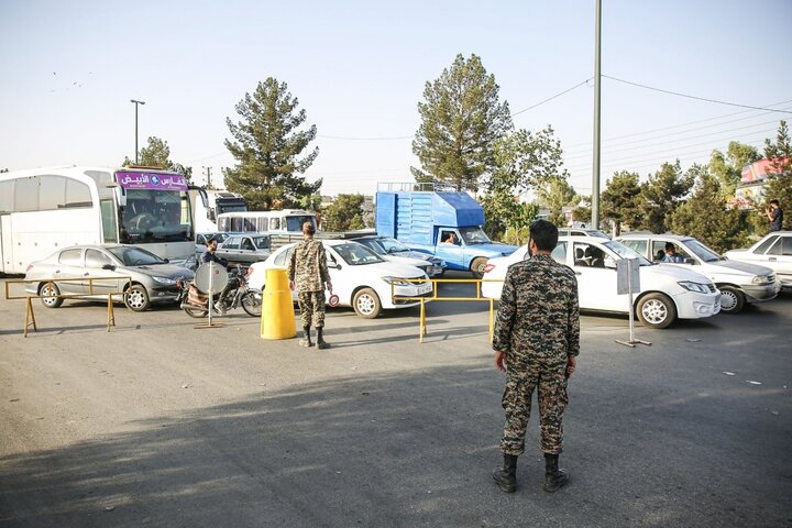 گزارش تصویری | ایست بازرسی‌های بسیج در قم