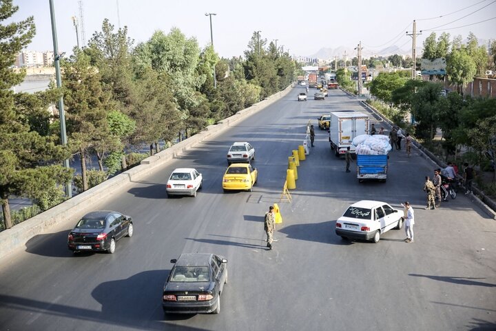 گزارش تصویری | ایست بازرسی‌های بسیج در قم