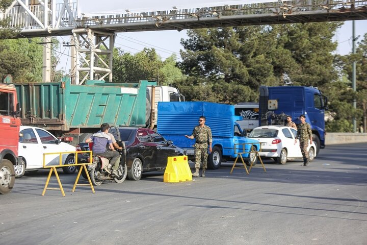 گزارش تصویری | ایست بازرسی‌های بسیج در قم