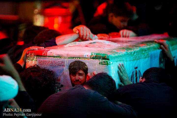 گزارش تصویری | وداع با دو شهید حملات رژیم صهیونیستی در درچه اصفهان