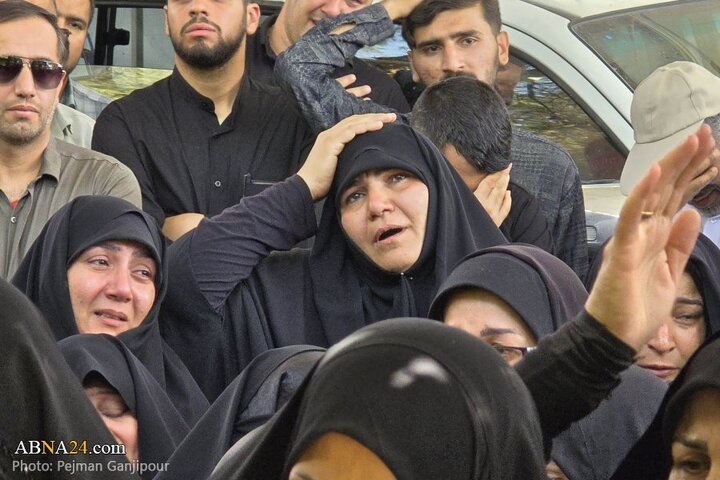 گزارش تصویری | تشییع پیکر ۳ شهید حمله ددمنشانه رژیم صهیونیستی در نجف‌آباد اصفهان