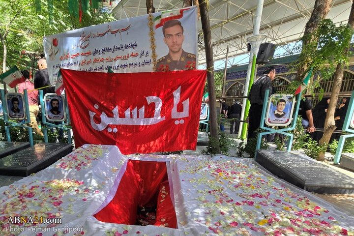 گزارش تصویری | تشییع پیکر ۳ شهید حمله ددمنشانه رژیم صهیونیستی در نجف‌آباد اصفهان