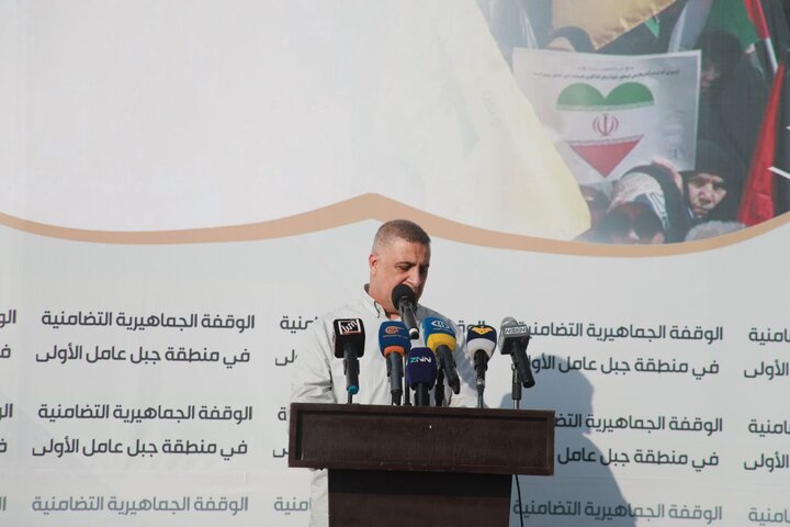 حزب الله نظم وقفة تضامنية مع الجمهورية الإسلامية في صور