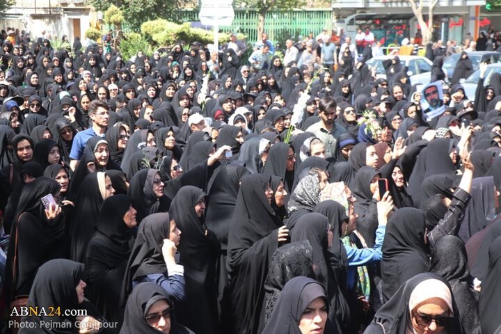 گزارش تصویری | تشییع پیکر ۶ شهید مدافع وطن در شهرضا اصفهان