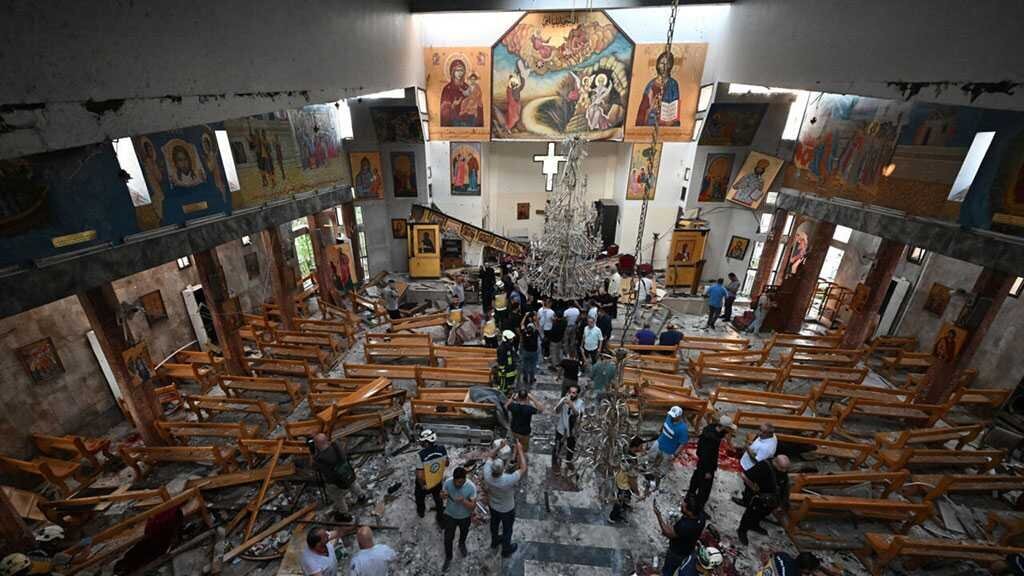 Sinalakay ng mga suicide bomber ang isang  Orthodox Church sa Damascus
