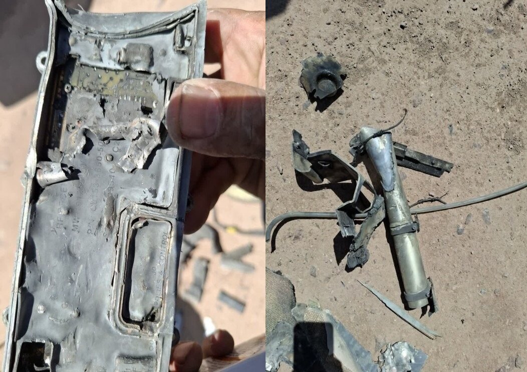 ゴムで撃墜されたドローンはアメリカ製衛星モデムを搭載していた
