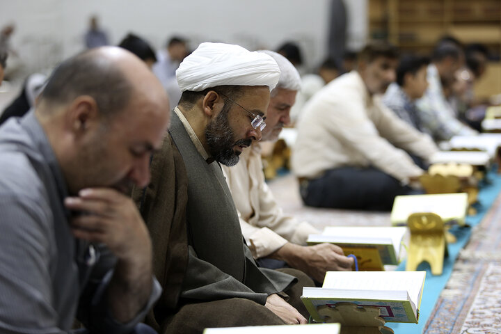 گزارش تصویری | محفل تلاوت فاطمی به یاد شهدای حملات رژیم صهیونی در حرم قم