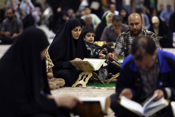 گزارش تصویری | محفل تلاوت فاطمی به یاد شهدای حملات رژیم صهیونی در حرم قم