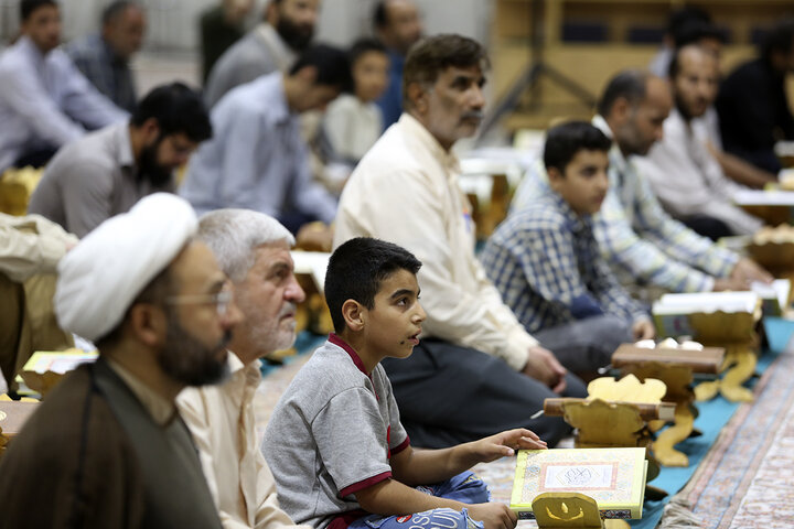 گزارش تصویری | محفل تلاوت فاطمی به یاد شهدای حملات رژیم صهیونی در حرم قم