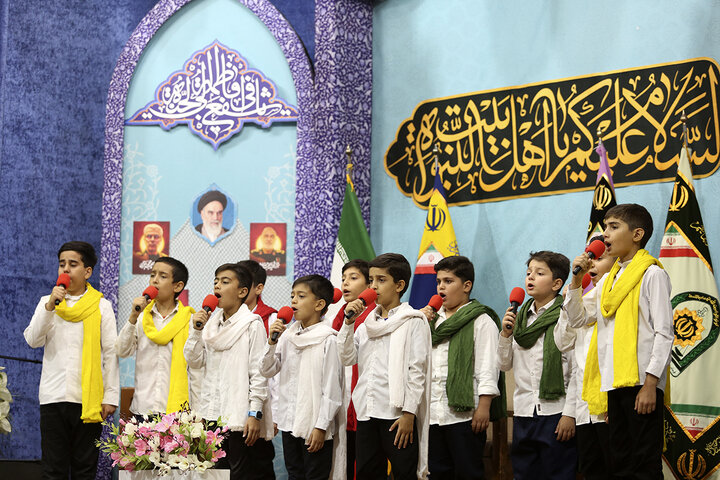 گزارش تصویری | محفل تلاوت فاطمی به یاد شهدای حملات رژیم صهیونی در حرم قم